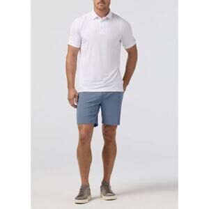 Mizzen + Main Shorts Performance Size 36 X 7 Helmsman Blue Slim Fit